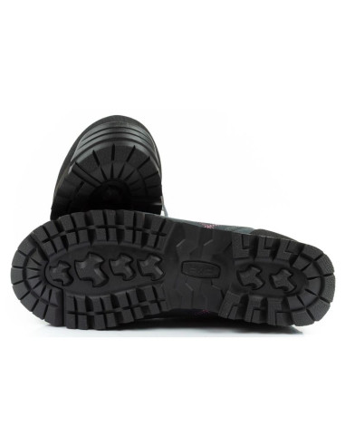 Cmp alcor buty damskie trekkingowe skóra trwałe wodoodporne za kostkę szare