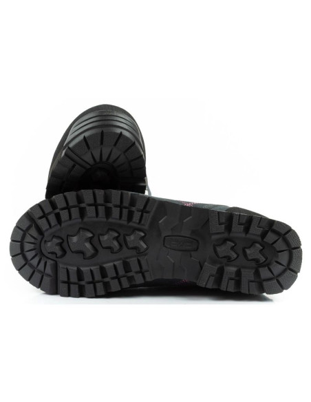 Cmp alcor buty damskie trekkingowe skóra trwałe wodoodporne za kostkę szare