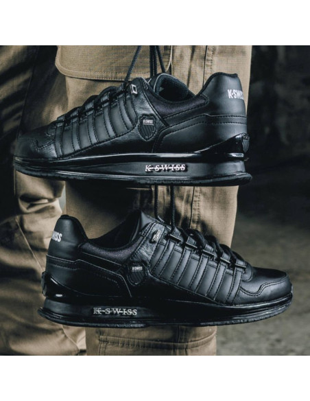 Buty sportowe męskie k-swiss rinzler gt sneakersy czarne (08907-010-m)