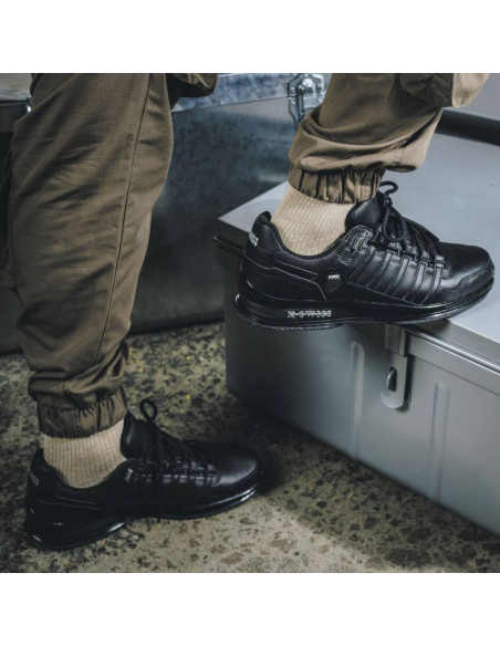 Buty sportowe męskie k-swiss rinzler gt sneakersy czarne (08907-010-m)