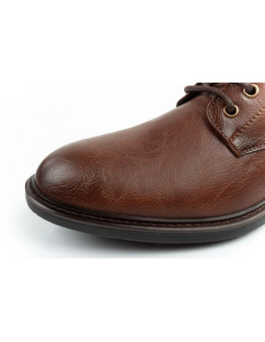 Wrangler george  buty męskie sztyblety trzewiki eleganckie modne brązowe