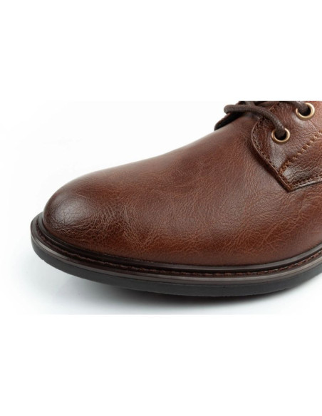 Wrangler george  buty męskie sztyblety trzewiki eleganckie modne brązowe