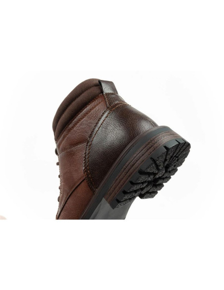 Wrangler george  buty męskie sztyblety trzewiki eleganckie modne brązowe