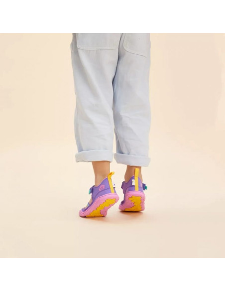 Buty dziecięce affenzahn sandale vegan breezy creative toucan (01158-40120)