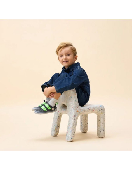 Buty affenzahn halbschuh knit happy panther jr 00397