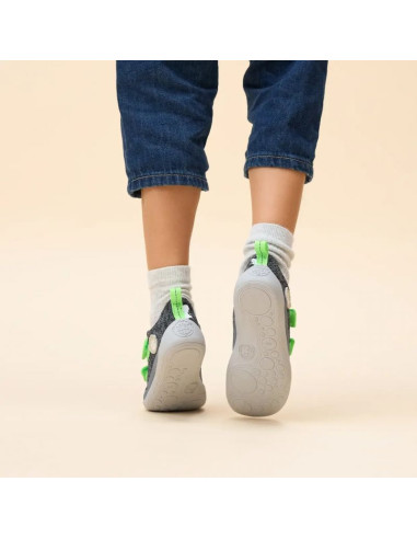 Buty affenzahn halbschuh knit happy panther jr 00397