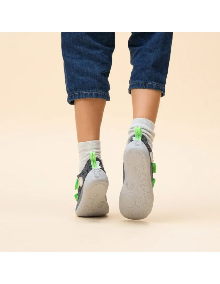 Buty affenzahn halbschuh knit happy panther jr 00397