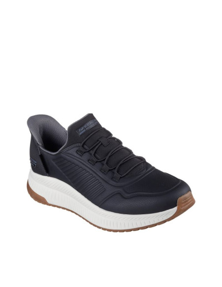 Buty męskie skechers bobs squad 4 direct step czarne 118424 blk