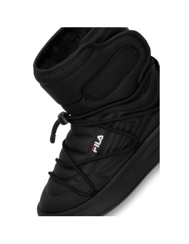 Fila superbubble boot buty zimowe botki czarne damskie sportowe ocieplane