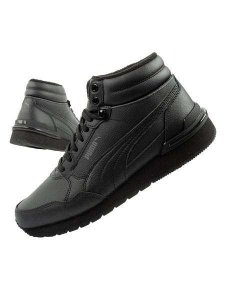 Puma st runner v4 mid  buty sportowe męskie sneakersy za kostkę czarne