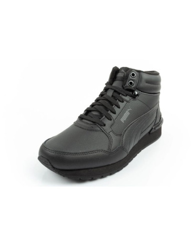 Puma st runner v4 mid  buty sportowe męskie sneakersy za kostkę czarne