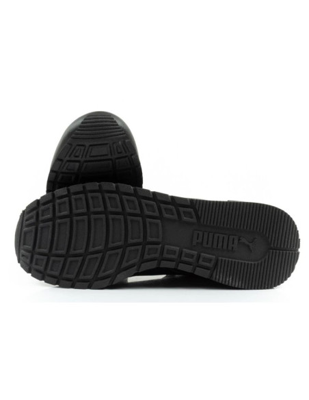Puma st runner v4 mid  buty sportowe męskie sneakersy za kostkę czarne