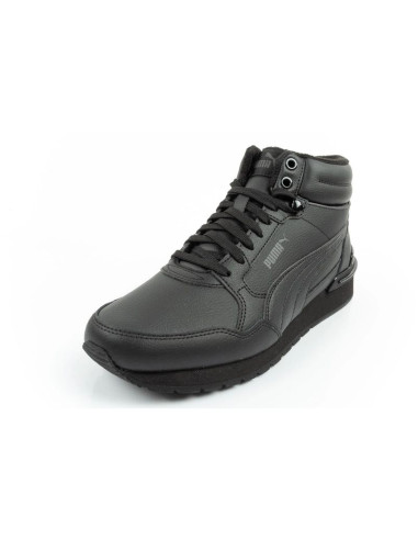 Puma st runner v4 mid  buty sportowe męskie sneakersy za kostkę czarne