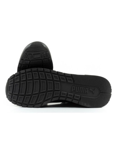 Puma st runner v4 mid  buty sportowe męskie sneakersy za kostkę czarne