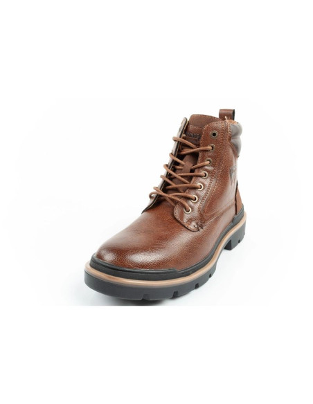 Wrangler nevada buty męskie sztyblety trzewiki eleganckie modne sznurowane brązowe