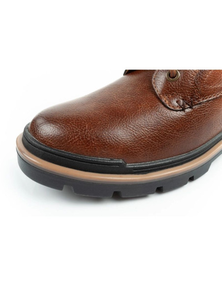 Wrangler nevada buty męskie sztyblety trzewiki eleganckie modne sznurowane brązowe