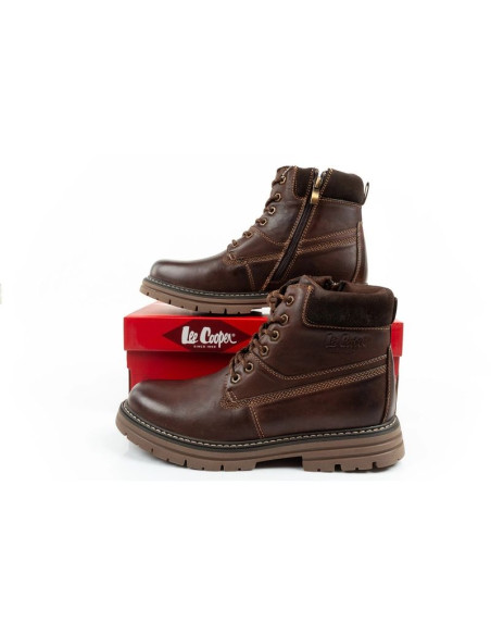 Lee cooper buty męskie trapery trzewiki eleganckie skórzane