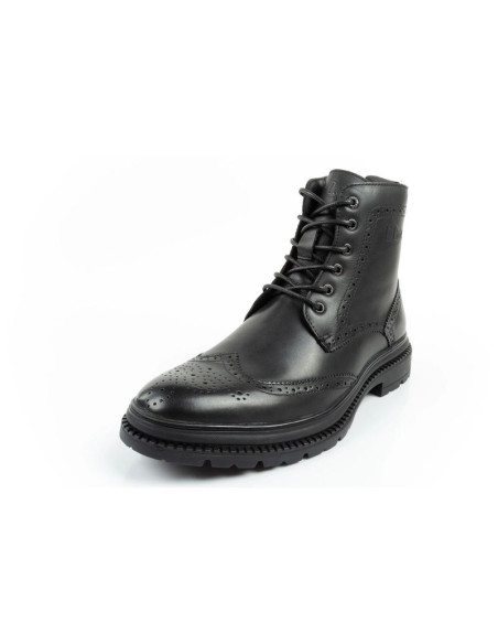 Lee cooper buty męskie sztyblety trzewiki eleganckie skórzane czarne