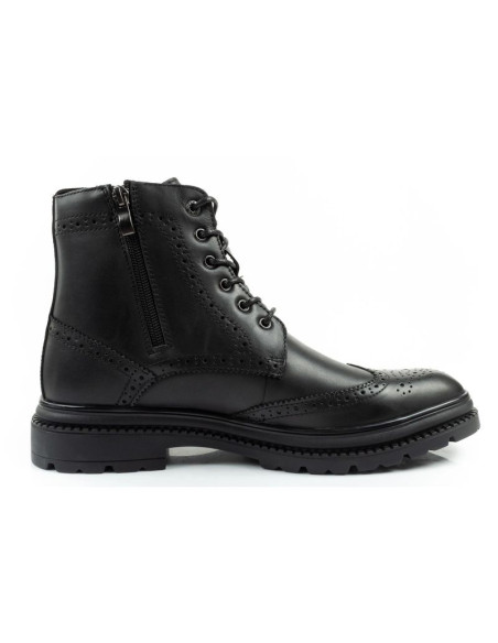 Lee cooper buty męskie sztyblety trzewiki eleganckie skórzane czarne