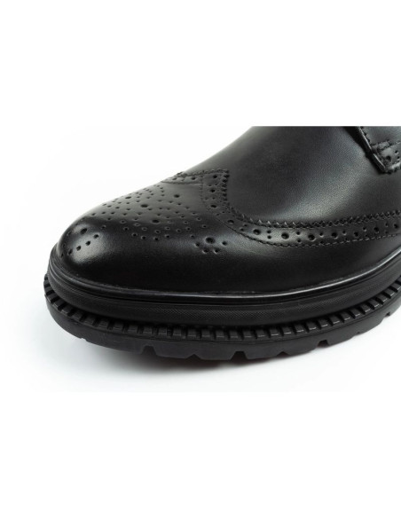 Lee cooper buty męskie sztyblety trzewiki eleganckie skórzane czarne