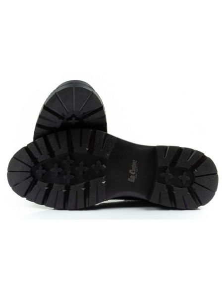 Lee cooper buty męskie sztyblety trzewiki eleganckie skórzane czarne