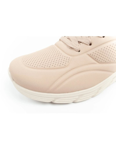 Skechers bobs b flex buty sportowe sneakersy damskie modne beżowe