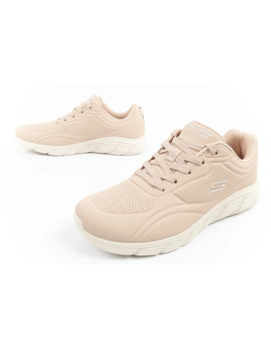 Skechers bobs b flex buty sportowe sneakersy damskie modne beżowe