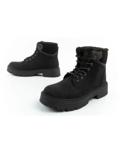 O'neill buty trapery zimowe damskie botki za kostkę ocieplane modne czarne