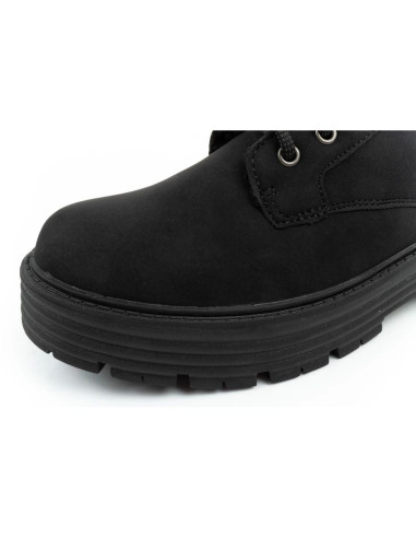 O'neill buty trapery zimowe damskie botki za kostkę ocieplane modne czarne