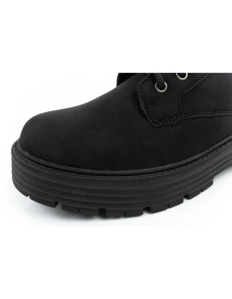 O'neill buty trapery zimowe damskie botki za kostkę ocieplane modne czarne