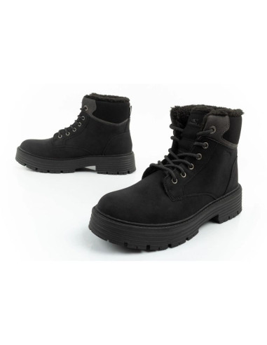 O'neill buty trapery zimowe damskie botki za kostkę ocieplane modne czarne