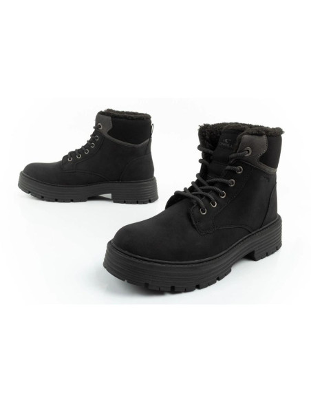 O'neill buty trapery zimowe damskie botki za kostkę ocieplane modne czarne