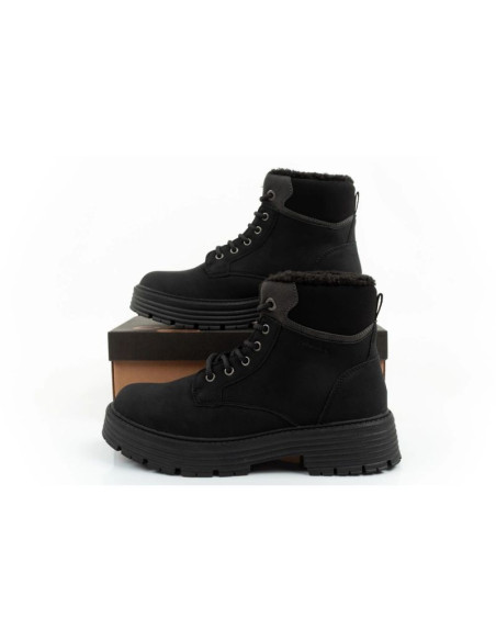 O'neill buty trapery zimowe damskie botki za kostkę ocieplane modne czarne