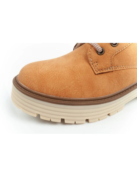 O'neill buty trapery zimowe damskie botki za kostkę ocieplane modne brązowe