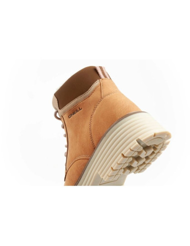 O'neill buty trapery zimowe damskie botki za kostkę ocieplane modne brązowe