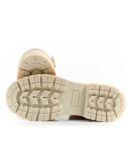 O'neill buty trapery zimowe damskie botki za kostkę ocieplane modne brązowe