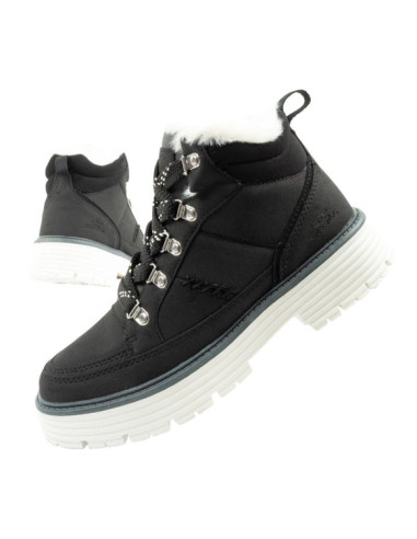 O'neill buty trapery zimowe damskie botki za kostkę ocieplane modne czarne białe