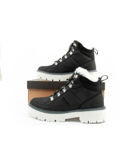 O'neill buty trapery zimowe damskie botki za kostkę ocieplane modne czarne białe