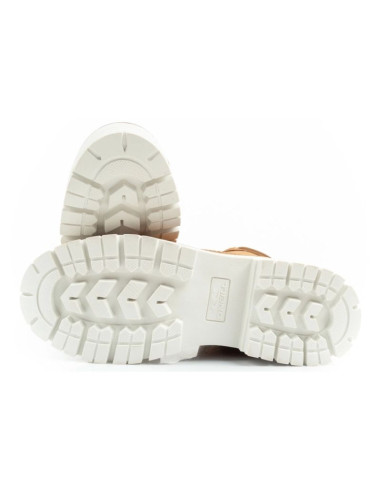 O'neill buty trapery zimowe damskie botki za kostkę ocieplane modne brązowe