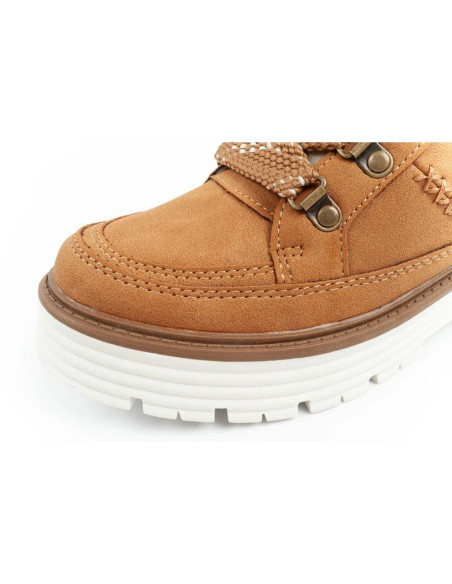 O'neill buty trapery zimowe damskie botki za kostkę ocieplane modne brązowe