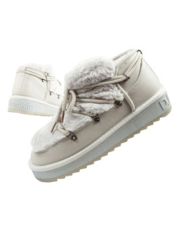 D.franklin buty śniegowce damskie zimowe modne futerko ocieplane szare