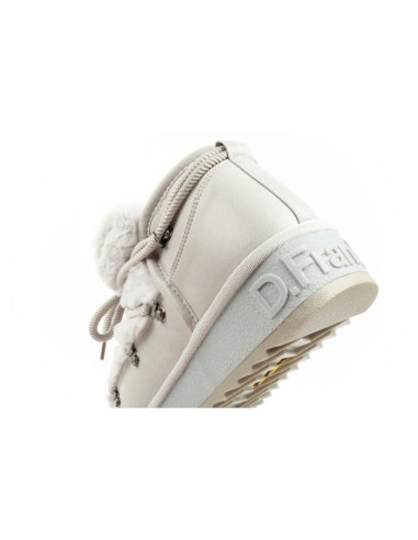 D.franklin buty śniegowce damskie zimowe modne futerko ocieplane szare