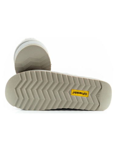 D.franklin buty śniegowce damskie zimowe modne futerko ocieplane szare