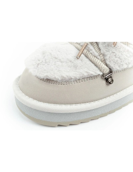 D.franklin buty śniegowce damskie zimowe modne futerko ocieplane szare