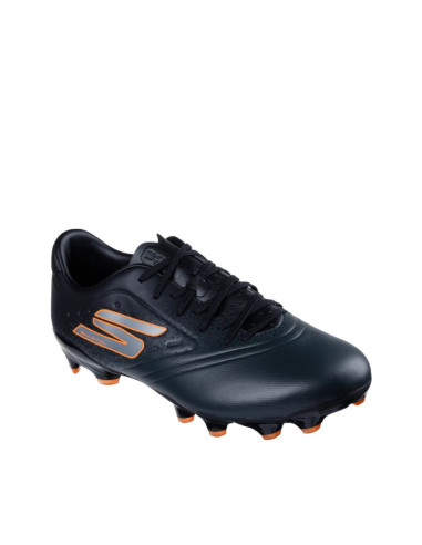 Buty piłkarskie skechers razor 1.5 academy fg czarno-pomarańczowe 252015 bkor