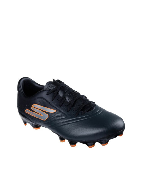 Buty piłkarskie skechers razor 1.5 academy fg czarno-pomarańczowe 252015 bkor