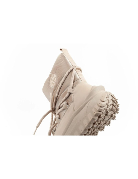 Lee cooper buty sportowe damskie zimowe trekkingowe ocieplane beżowe skóra naturalna