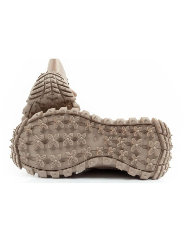 Lee cooper buty sportowe damskie zimowe trekkingowe ocieplane beżowe skóra naturalna