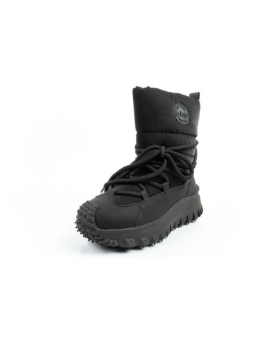 Lee cooper buty sportowe damskie zimowe trekkingowe ocieplane czarne skóra naturalna