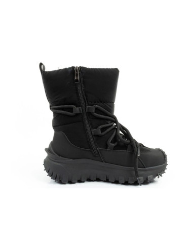 Lee cooper buty sportowe damskie zimowe trekkingowe ocieplane czarne skóra naturalna